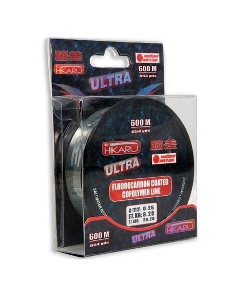 Hilo lineaefe hikaru ultra fluorocarbono coated 0.70mm 600m, hilo hikaru