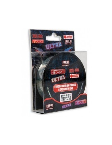 Hilo lineaefe hikaru ultra fluorocarbono coated 0.35mm 600m, hilo hikaru