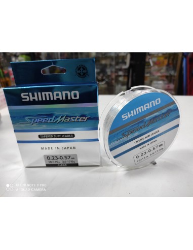 PUENTES SHIMANO SPEEDMASTER 0.20-0.57mm 10 UNI. TRANSPARENTE