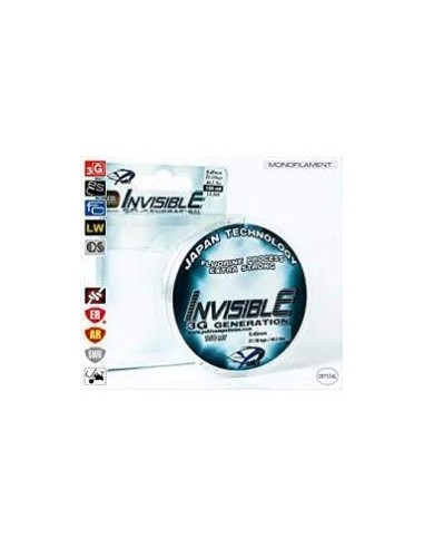 Hilo yuki invisible 0,26mm 300m-tienda de pesca-monofilamento yuki