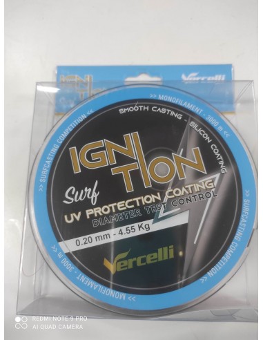 Monofilamento vercelli ignition surf 0,20mm 3000m tienda de pesca