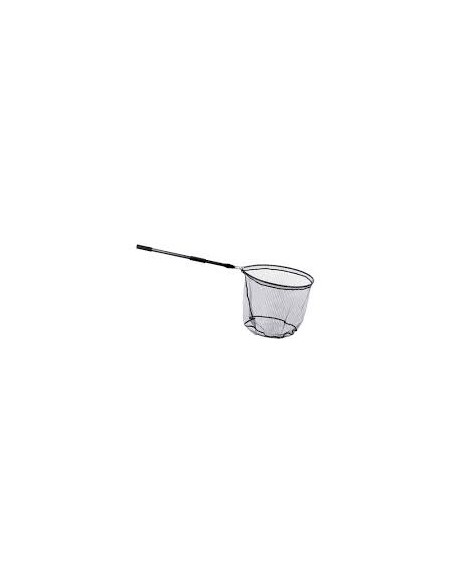 Sacadera de goma salper de 40cm-tienda de pesca-sadadera telescopica-aro