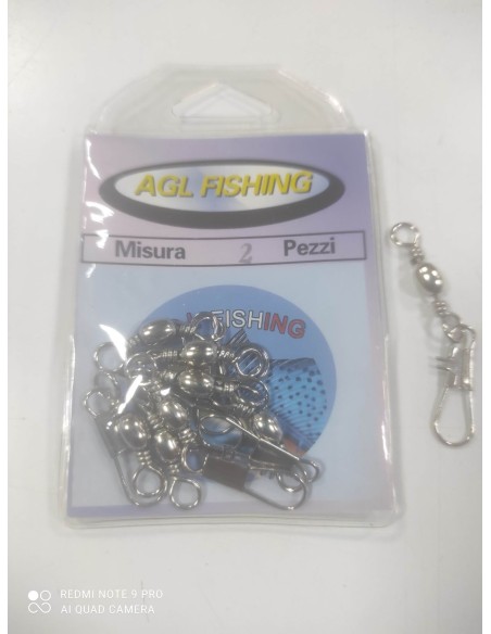 Emerillón agl fishing nº2-tienda de pesca-emerillones negros-emerillon