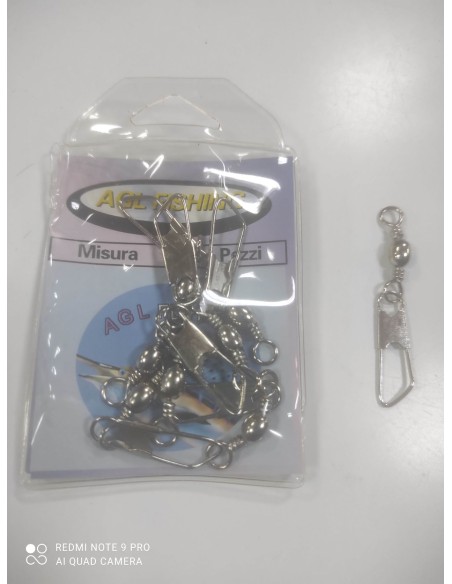 Emerillón agl fishing nº1-tienda de pesca-emerillones negros-emerillon