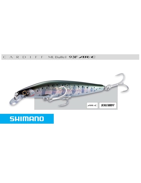 Señuelo shimano cardiff ml bullet yamame-tienda de pesca-shimano cardiff