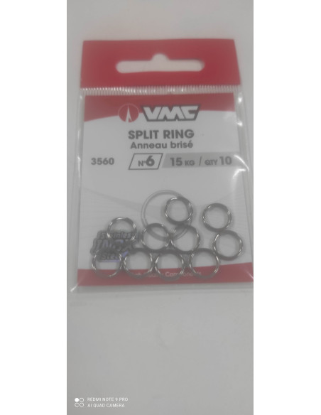 Anillas inox vmc n6 15kg-tienda de pesca-tienda náutica-anilla señuelos