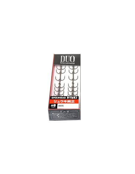 Anzuelo triple duo spearhead ryuki nº8, tienda de pesca, poteras ryuki, triple
