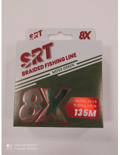 HILO TRENZADO SERT SRT 8X 0.10MM 150M COLOR VERDE