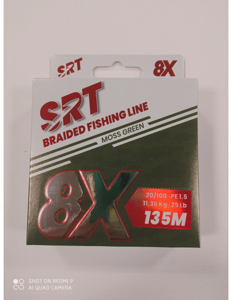 Hilo trenzado sert srt 8x 0,16mm-tienda de pesca-tienda náutica