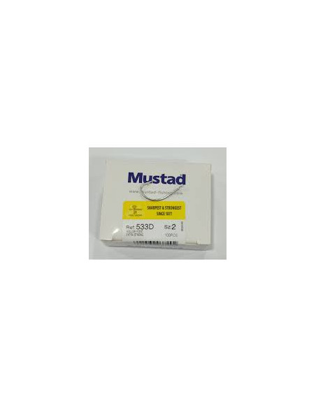 ANZUELO MUSTAD 533D nº4 100 UNIDADES
