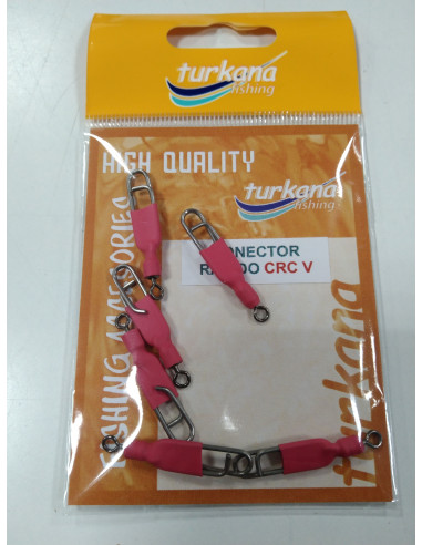 Enganche rápido turkana rojo-tienda de pesca-tienda náutica-conector rápido