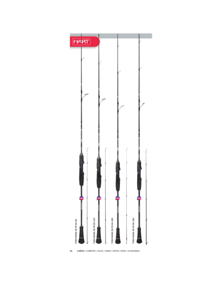 Caña hart toro t miura jig fk60s-tienda de pesca-tienda naútica-miura