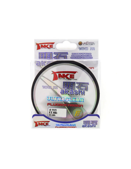 FLUOROCARBONO TAKI AKASHI ULTRANUCLEAR 0.60MM 100M 34KG