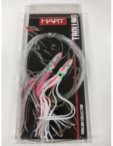 MONTAJE DOBLE PULPITOS HART TROLLING 3.5 COLOR C4