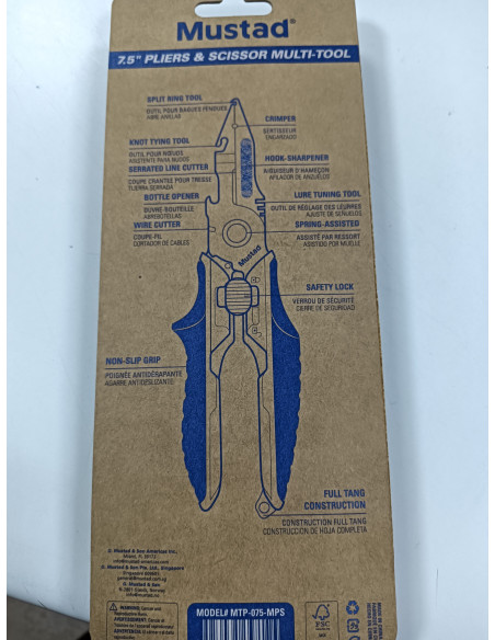 ALICATES MUSTAD MINI SPLIT RING PLIERS  13CM