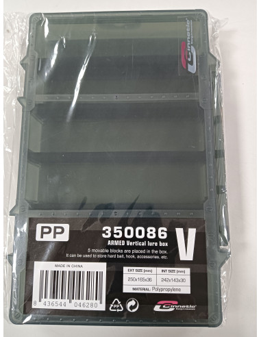 CAJA CINNETIC ARMED VERTICAL LURE BOX