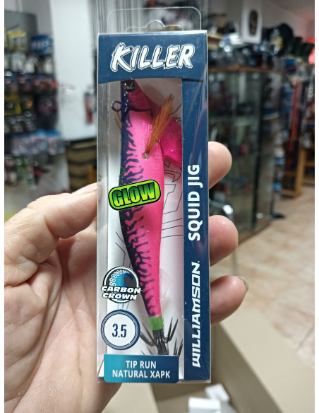 Jibionera willianson killer tip run 3,5 30g xapk, tienda de pesca-tienda náutica