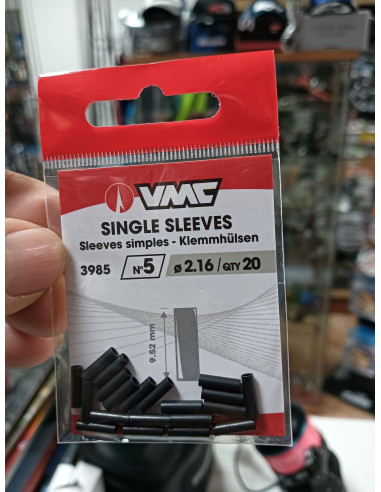 Tubito remache vmc nº5 2,16mm-tienda de pesca-tubito de alumino vmc