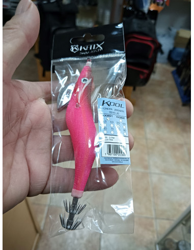 Jibionera katx kool 3,5 pink rainbow flash-tienda de pesca-náutica