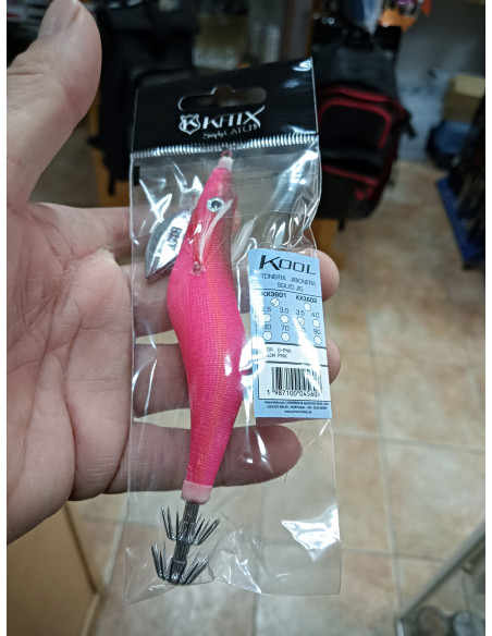Jibionera katx kool 3,5 pink rainbow flash-tienda de pesca-náutica