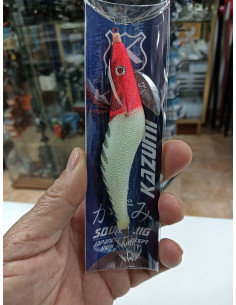 JIBIONERA PLOMADA KATX KAZUMI 3.5 COLOR RED HEAD BLACK FLASH