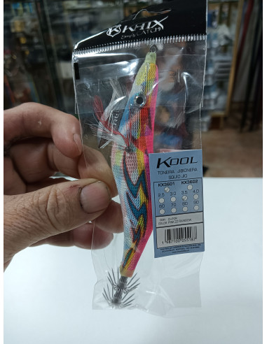 JIBIONERA PLOMADA KATX KAZUMI 3.5 COLOR PINK BLACK RAINBOW