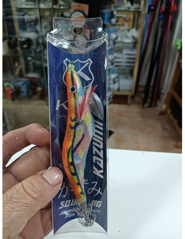 Jibionera katx kazumi 3,5 orange rainbow flash-tienda de pesca-náutica