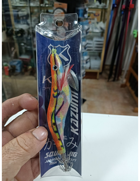 Jibionera katx kazumi 3,5 orange rainbow flash-tienda de pesca-náutica