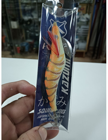 Jibionera katx kazumi 3,5 orange black flash-tienda de pesca-náutica