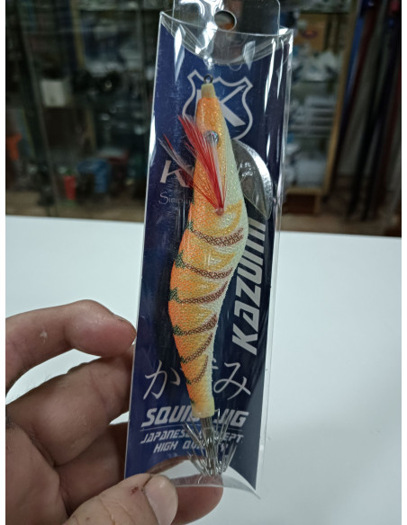 Jibionera katx kazumi 3,5 orange black flash-tienda de pesca-náutica