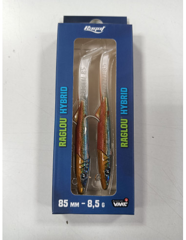 Vinilo raglou plomado x2 hybrid 65mm ayu-tienda de pesca-tienda náutica
