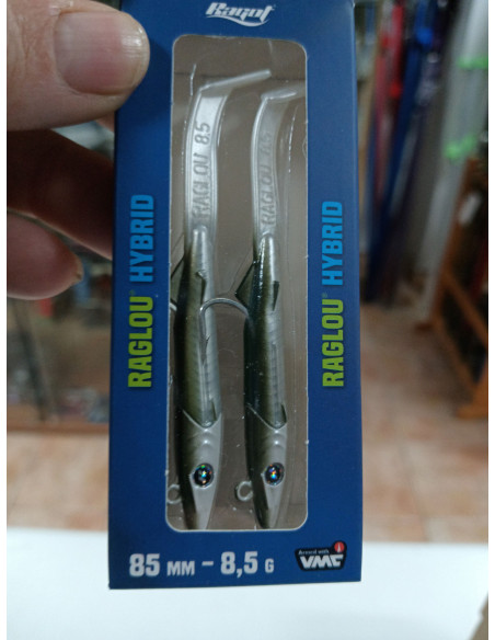 Vinilo raglou plomado x2 hybrid 85mm ayug-tienda de pesca-tienda náutica