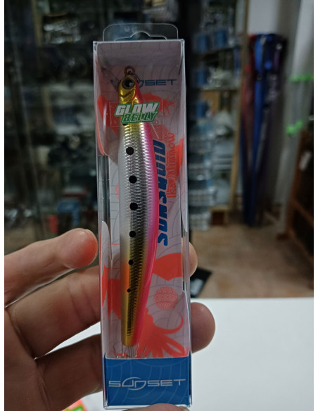 JIBIONERA SUNSET SUNSQUID MINNOW 100 COLOR SL-PK