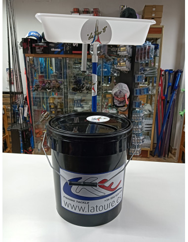 Cubeta la toure para embarcación completa-tienda de pesca-cubeta la tour