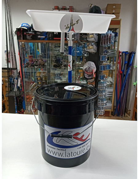 Cubeta la toure para embarcación completa-tienda de pesca-cubeta la tour