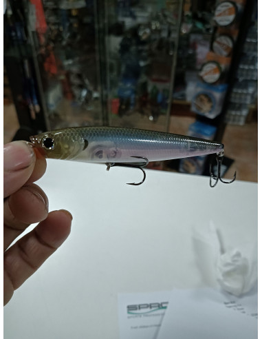 Paseante lucky craft gunfish 95 silver cheek ghost minnow-tienda de pesca