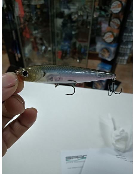 Paseante lucky craft gunfish 95 silver cheek ghost minnow-tienda de pesca