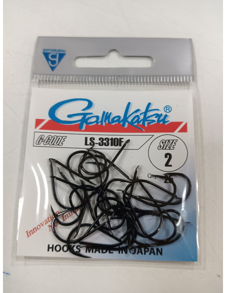 Anzuelo gamacatsu 3310f n2-tienda de pesca-gamacatsu 3310, anzuelo fuerte