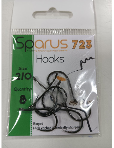 ANZUELO DE CARBONO SPARUS 723 Nº 5/0