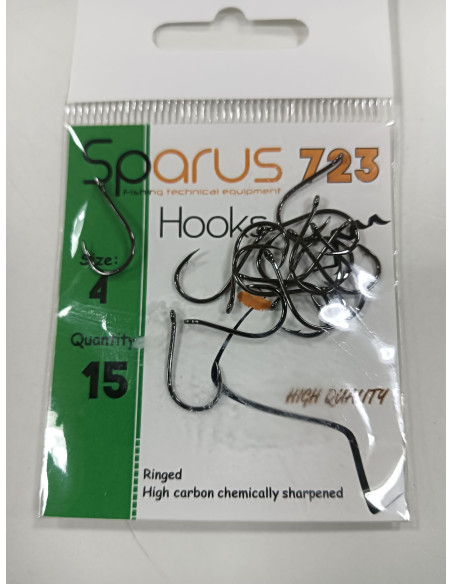 ANZUELO DE CARBONO SPARUS 723 Nº4