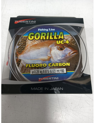 Hilo tubertini gorilla uc4 0.25mm 150m-tienda de pesca-hilo gorila