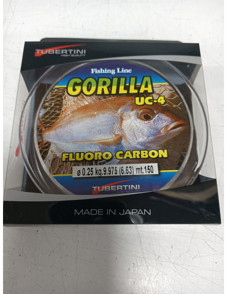 Hilo tubertini gorilla uc4 0.25mm 150m-tienda de pesca-hilo gorila