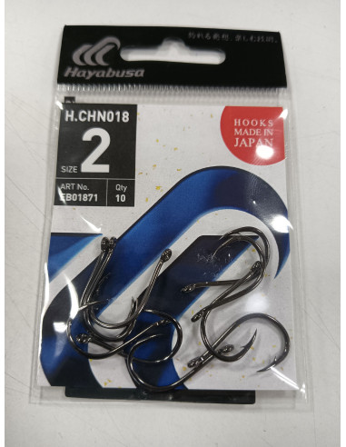 Anzuelo hayabusa chinu ring n2-tienda de pesca-tienda náutica-tienda barata