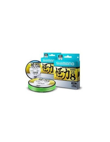 TRENZADO SHIMANO KAIRIKI 0.31MM 300M GREEN