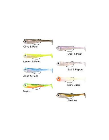 VINILO GAMACATSU GUTSBAIT UV 9.5CM 10G OPAL&PEARL
