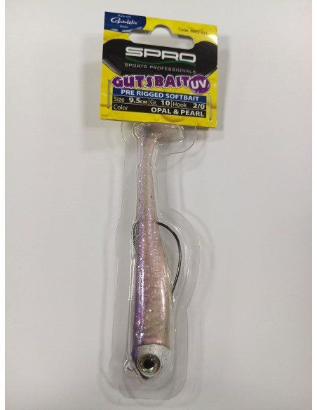 VINILO GAMACATSU GUTSBAIT UV 9.5CM 10G OPAL&PEARL