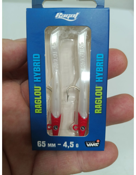 Vinilo raglou plomado x2 hybrid 65mm rh-tienda de pesca-náutica