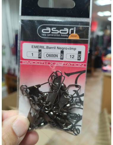 EMERILLON ASARI BARRIL NIKEL Nº 1