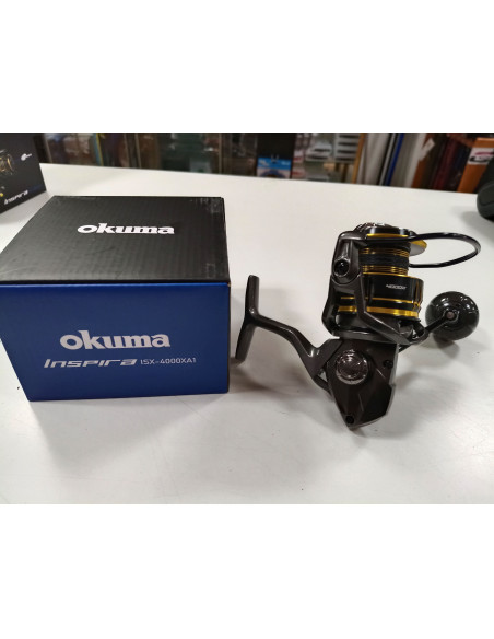 Carrete okuma inspira 4000xa spin x speed-tienda de pesca-tienda náutica