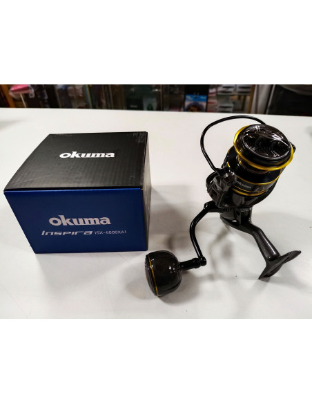 Carrete okuma inspira 4000xa spin x speed-tienda de pesca-tienda náutica